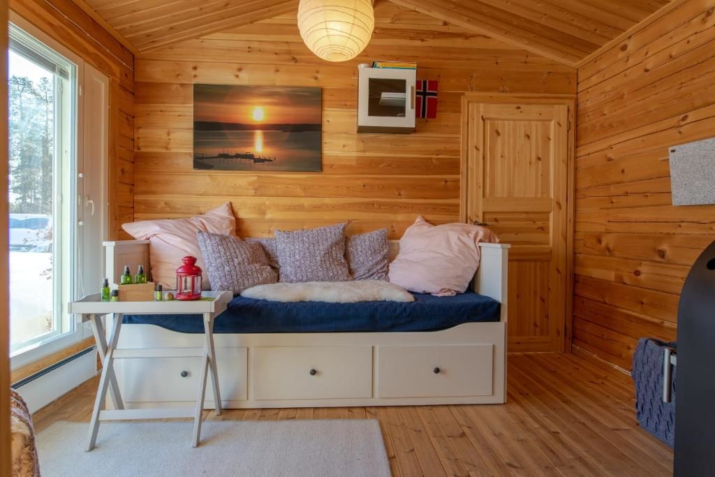 Шале Mökki - The White Blue Wilderness Lodge Инари-42