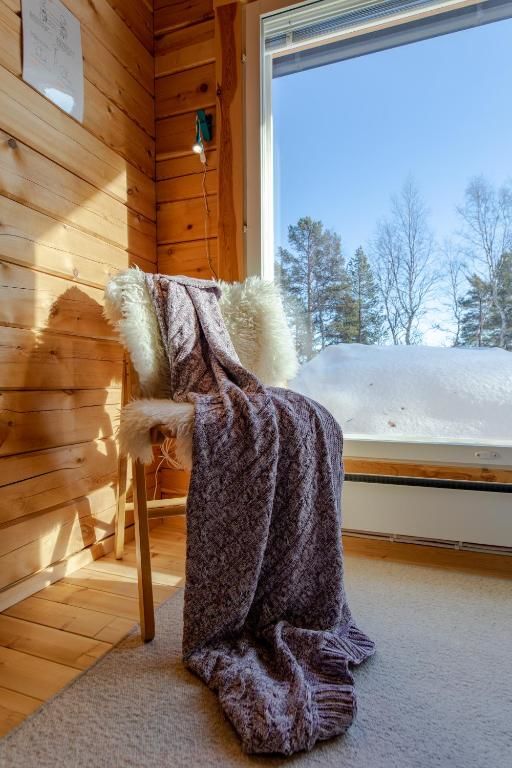 Шале Mökki - The White Blue Wilderness Lodge Инари-45